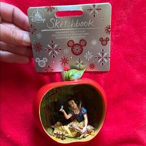Disney Snow White Red and Green Doll Ornament